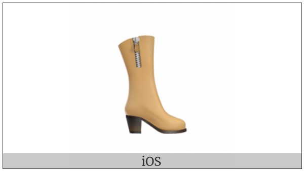 Womans Boots on various operating systems