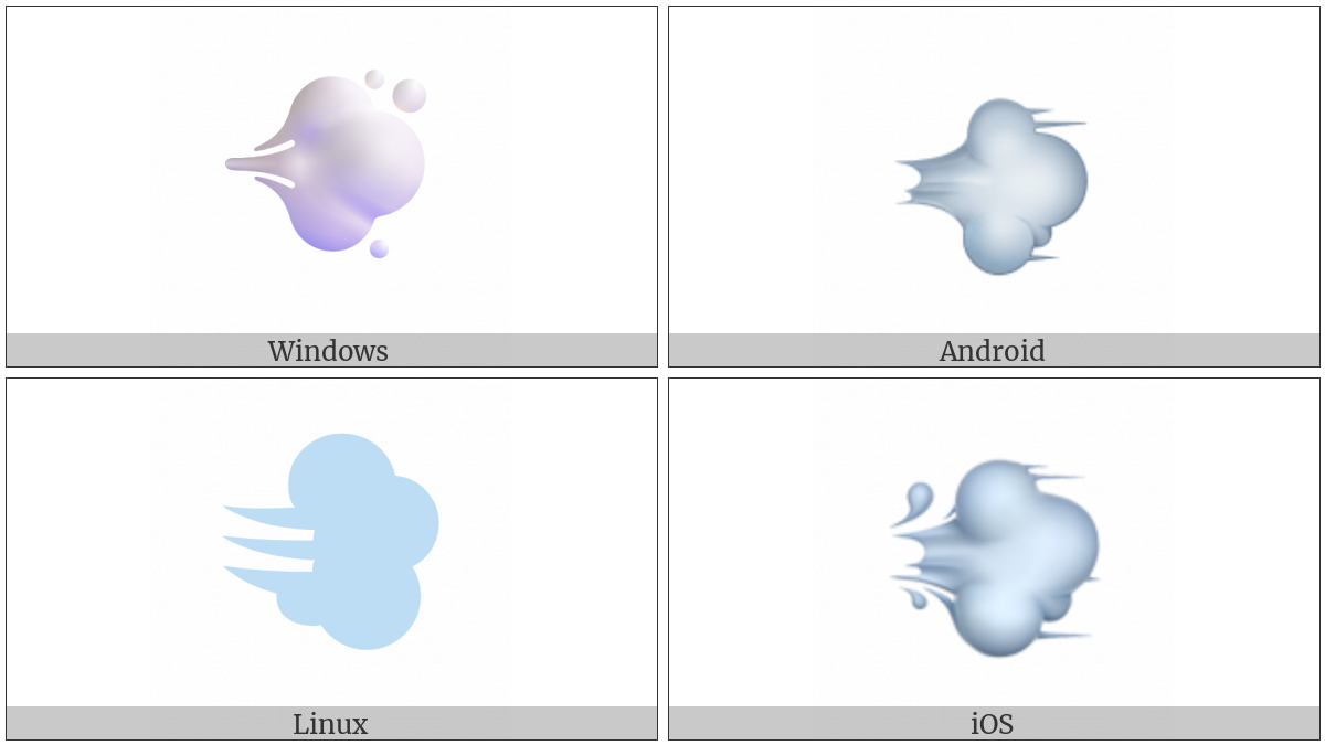 Dash Symbol on various operating systems