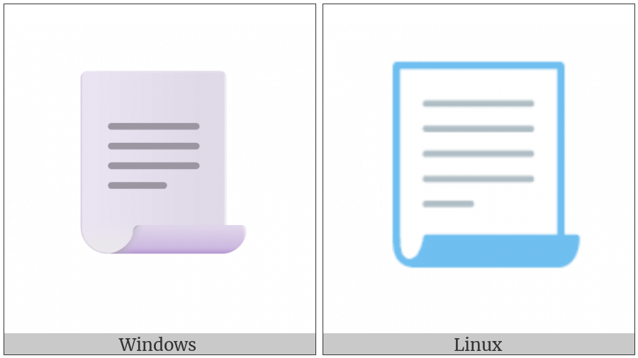 Page With Curl on various operating systems