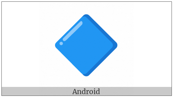 Large Blue Diamond on various operating systems