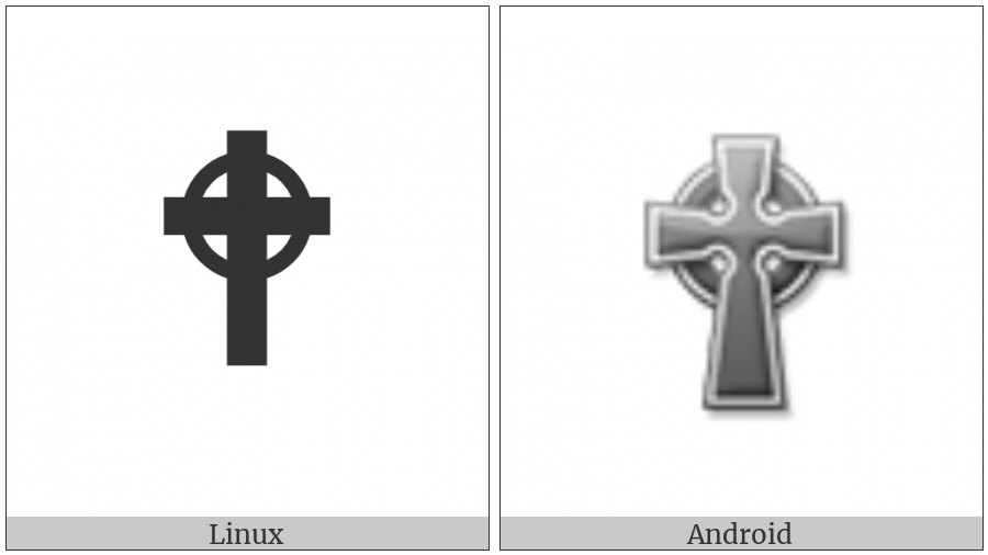 Celtic Cross on various operating systems
