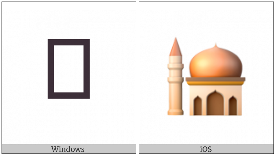 Mosque on various operating systems