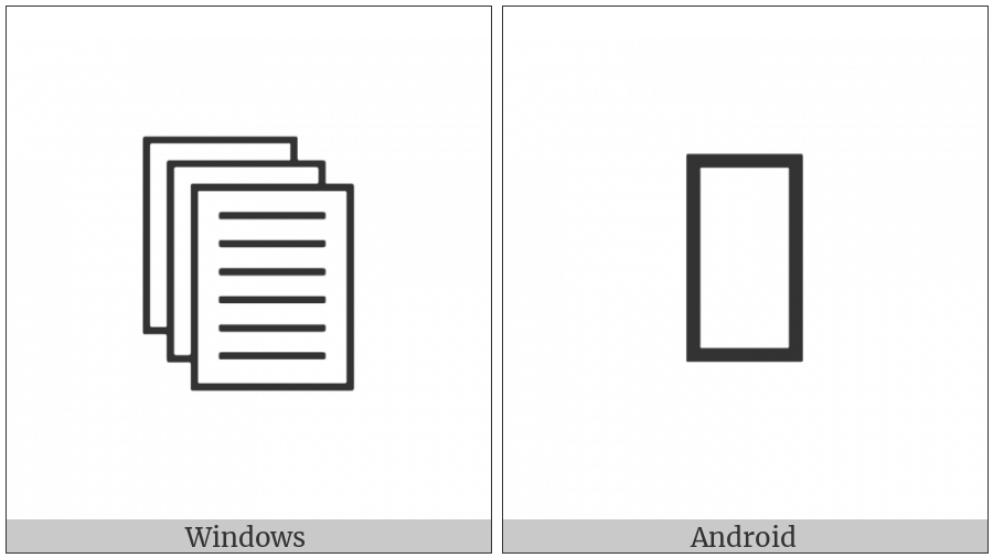 Pages on various operating systems