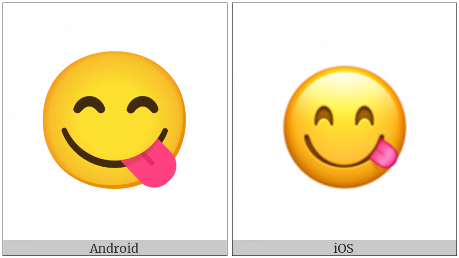 Face Savouring Delicious Food on various operating systems