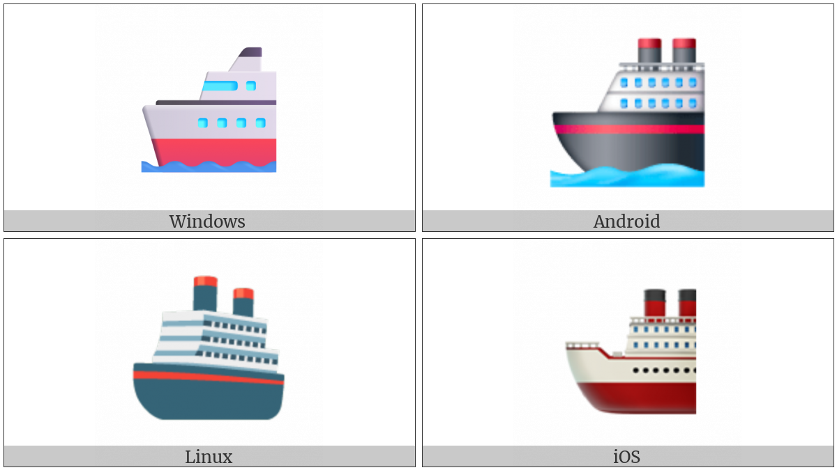 Ship on various operating systems