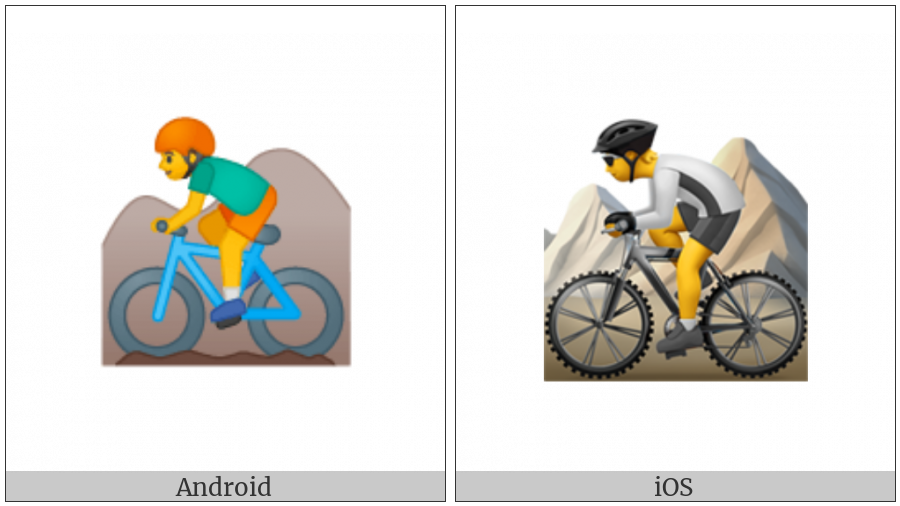 Mountain Bicyclist on various operating systems