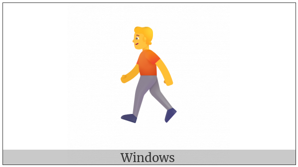 Pedestrian on various operating systems
