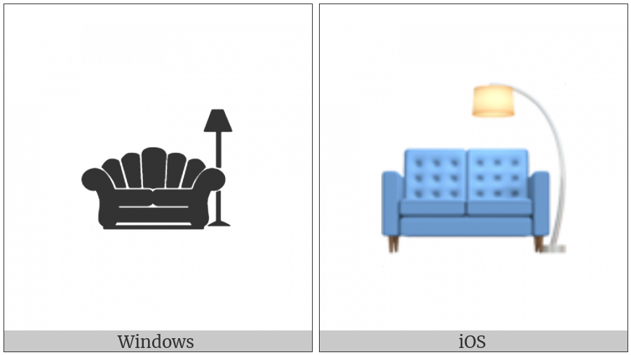 Couch And Lamp on various operating systems