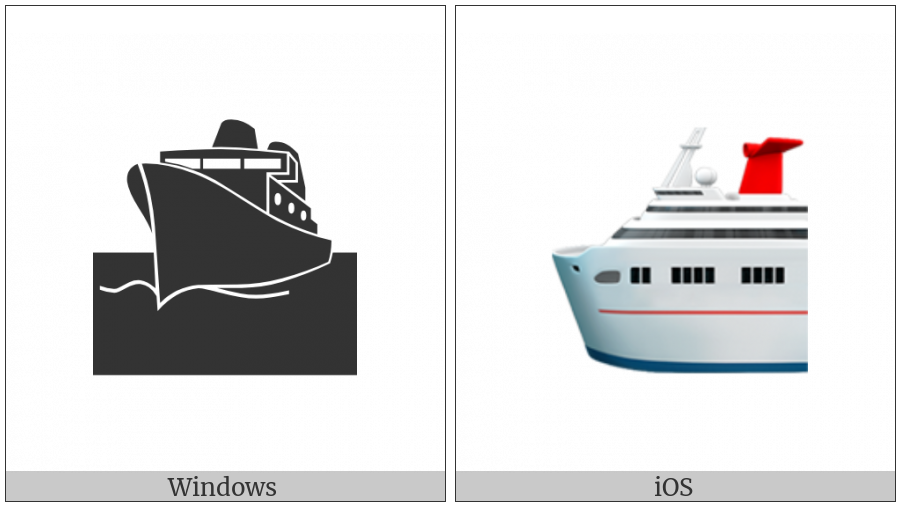 Passenger Ship on various operating systems