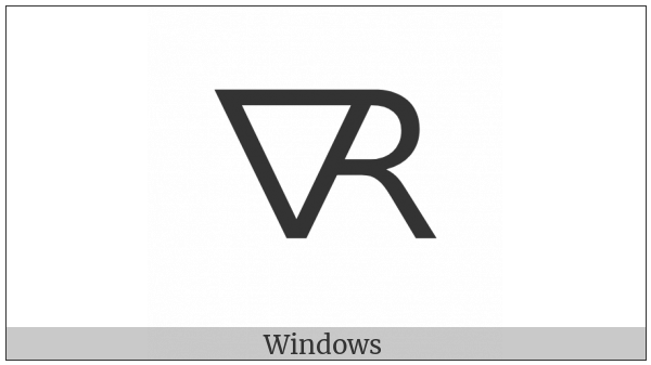 Alchemical Symbol For Aqua Regia on various operating systems