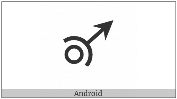Alchemical Symbol For Iron Ore-2 on various operating systems