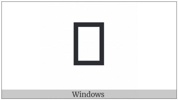 Alchemical Symbol For Calx on various operating systems