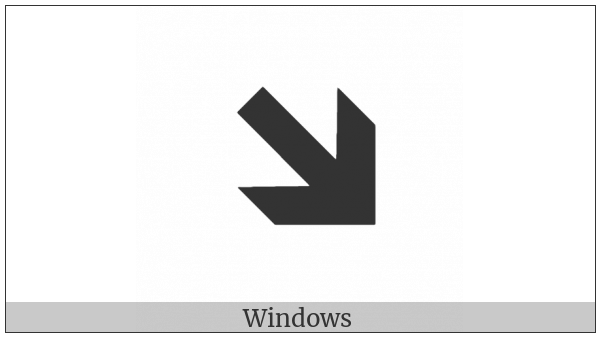 Wide-Headed South East Heavy Barb Arrow on various operating systems