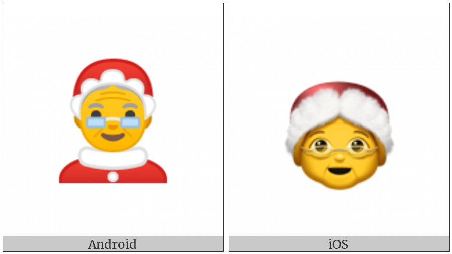 Mother Christmas on various operating systems