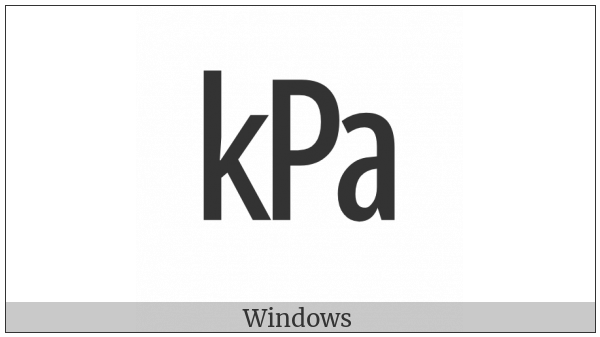 Square Kpa on various operating systems