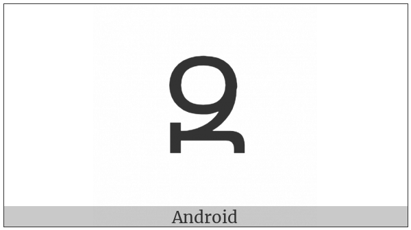 Armenian Capital Letter Za on various operating systems