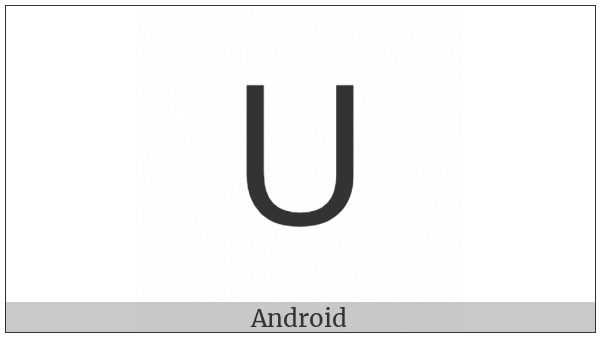 Armenian Capital Letter Seh on various operating systems