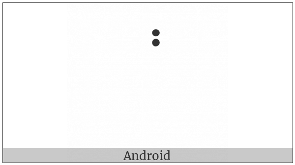 Hebrew Accent Zaqef Qatan on various operating systems