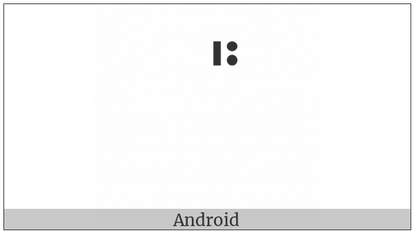 Hebrew Accent Zaqef Gadol on various operating systems