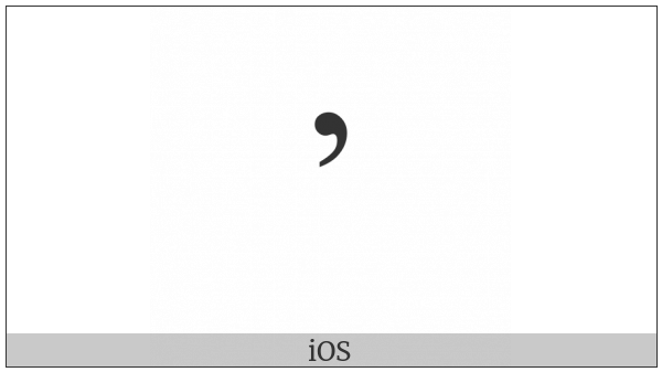 Control Character on various operating systems