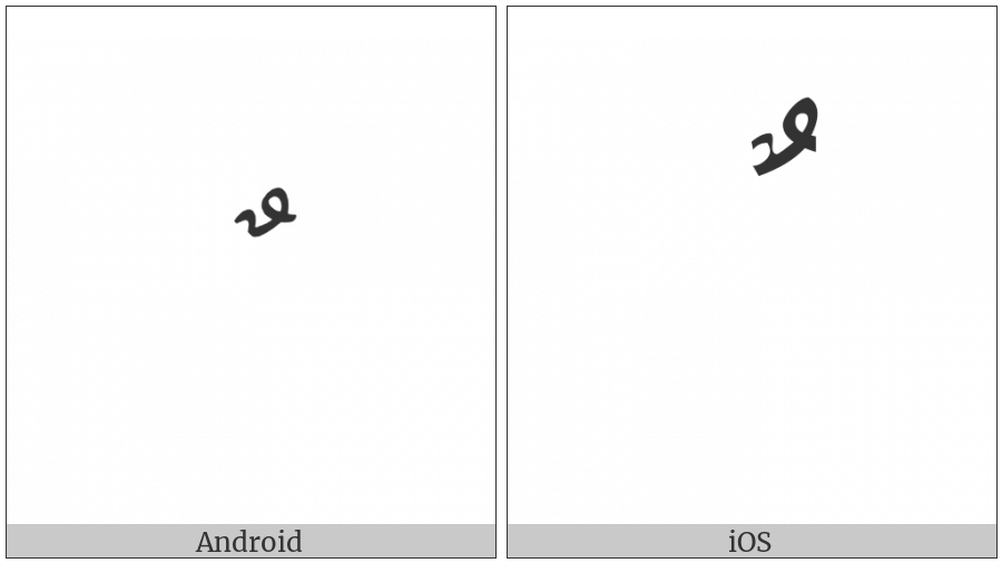 Arabic Dammatan on various operating systems