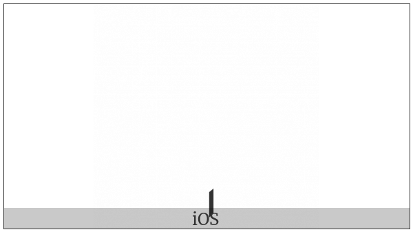 Arabic Subscript Alef on various operating systems