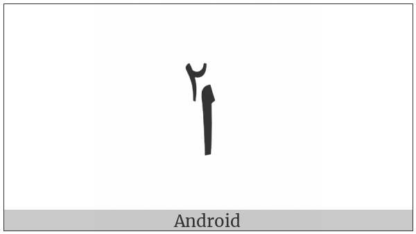 Arabic Letter Alef With Extended Arabic-Indic Digit Two Above on various operating systems