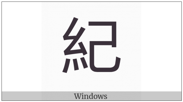 Cjk Compatibility Ideograph-2F96A on various operating systems