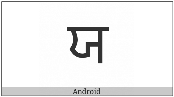 Gurmukhi Letter Ya on various operating systems