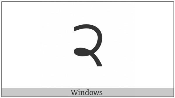 Gurmukhi Digit Two on various operating systems