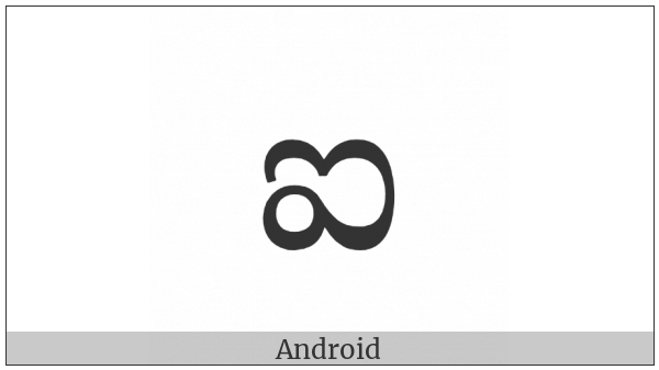 Telugu Letter Ai on various operating systems