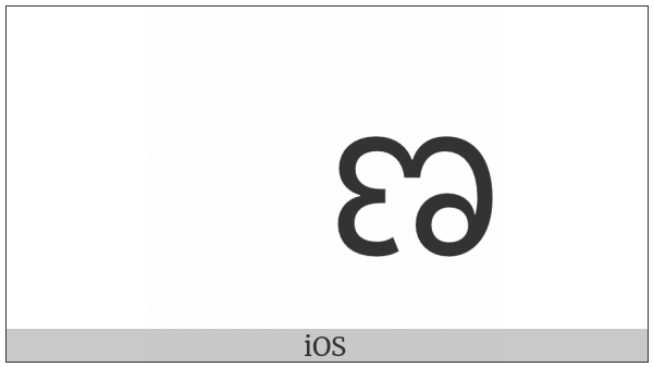 Telugu Letter Nna on various operating systems