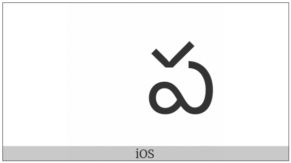 Telugu Letter Pa on various operating systems