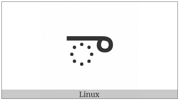Telugu Vowel Sign Aa on various operating systems