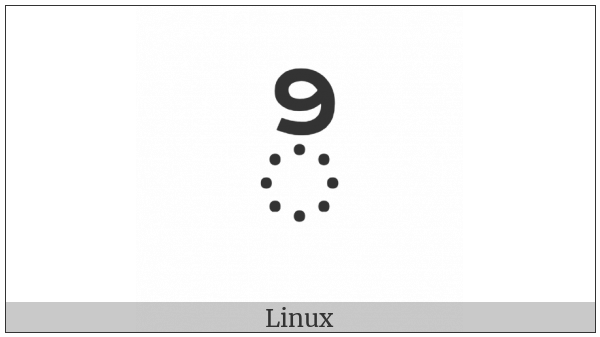 Telugu Vowel Sign I on various operating systems