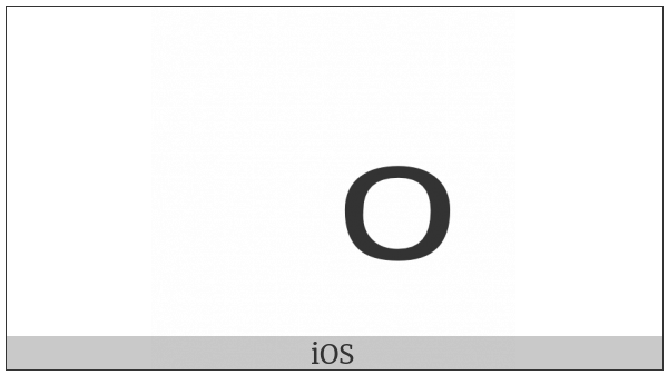 Thai Digit Zero on various operating systems