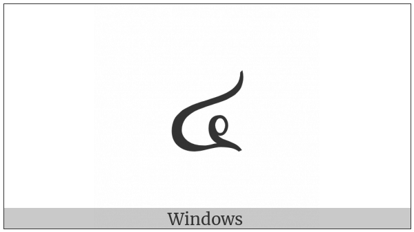 Thai Digit Four on various operating systems