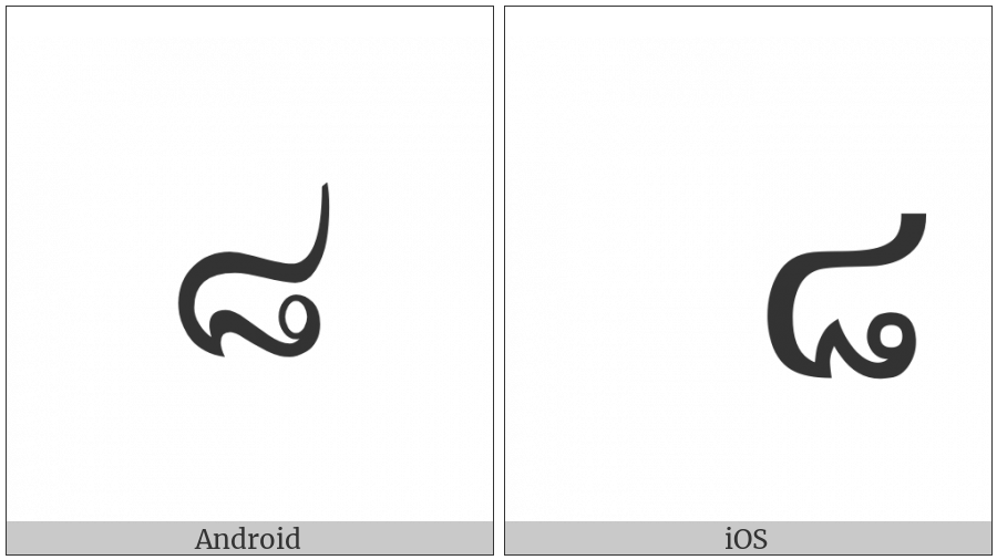 Thai Digit Eight on various operating systems
