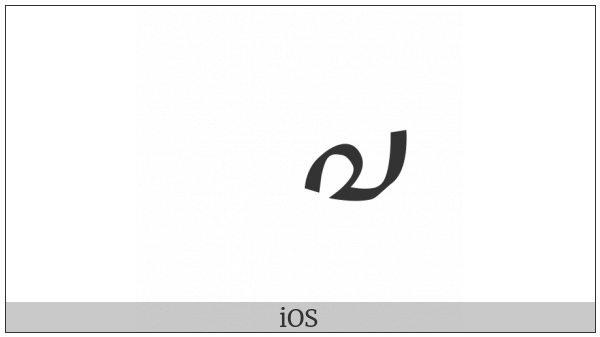 Tibetan Digit Seven on various operating systems