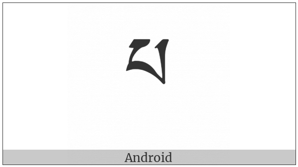 Tibetan Letter Pa on various operating systems