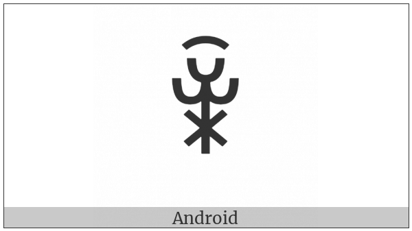 Yi Syllable Nzuox on various operating systems