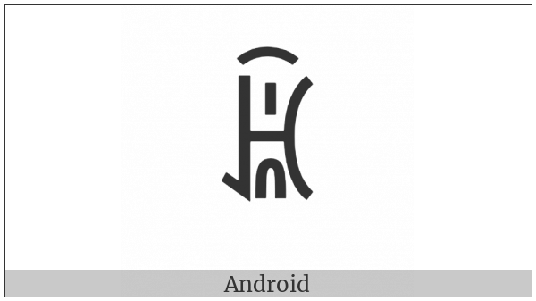 Yi Syllable Nyiex on various operating systems