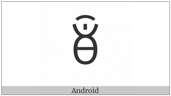Yi Syllable Xuox on various operating systems