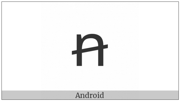 Latin Small Letter N With Oblique Stroke on various operating systems