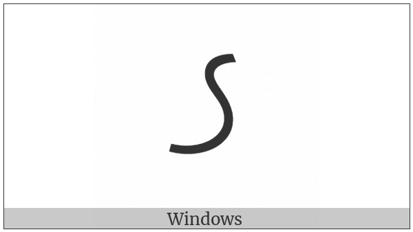 North Indic Quantity Mark on various operating systems