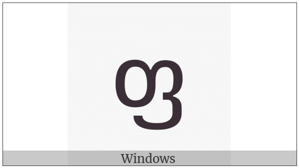 Georgian Letter Phar on various operating systems