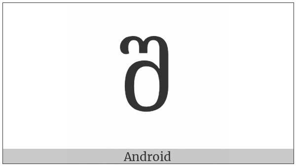 Georgian Letter Shin on various operating systems
