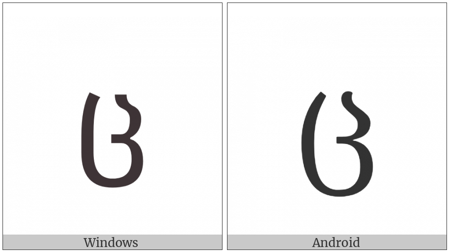 Georgian Letter Can on various operating systems