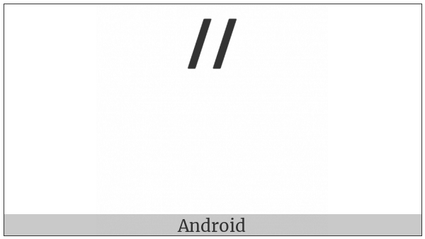 Myanmar Modifier Letter Shan Reduplication on various operating systems