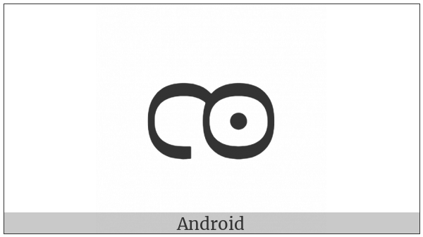 Myanmar Letter Tai Laing Ja on various operating systems